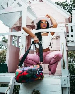 SPRAYGROUND® CAMOBURST MINI DUFFLE BAGS