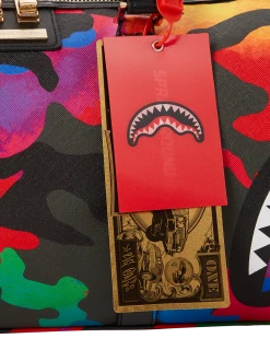 SPRAYGROUND® CAMOBURST MINI DUFFLE BAGS