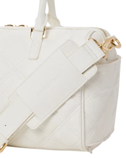 SPRAYGROUND® RIVIERA LE BLANC GOLD CHAIN SHARK MINI DUFFLE 28 SPRAYGROUND® RIVIERA LE BLANC GOLD CHAIN SHARK MINI DUFFLE