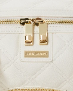 SPRAYGROUND® RIVIERA LE BLANC GOLD CHAIN SHARK MINI DUFFLE 32 SPRAYGROUND® RIVIERA LE BLANC GOLD CHAIN SHARK MINI DUFFLE