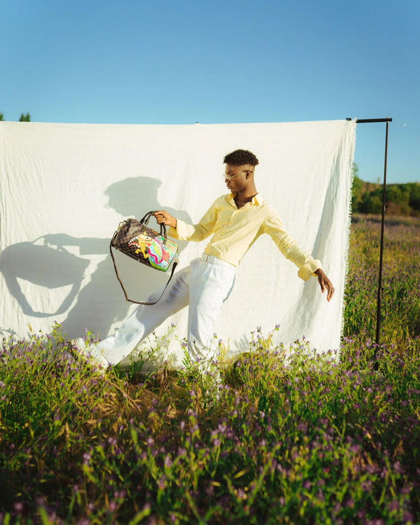 SPRAYGROUND® ASTROMANE SHARKS IN SPACE MINI DUFFLE 8 SPRAYGROUND® ASTROMANE SHARKS IN SPACE MINI DUFFLE