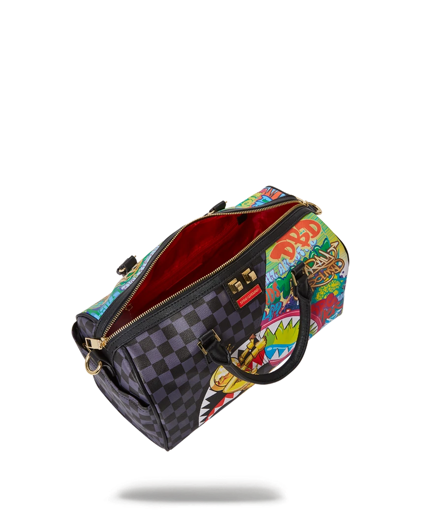 SPRAYGROUND® ASTROMANE SHARKS IN SPACE MINI DUFFLE 10 SPRAYGROUND® ASTROMANE SHARKS IN SPACE MINI DUFFLE