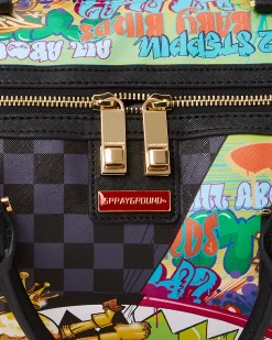 SPRAYGROUND® ASTROMANE SHARKS IN SPACE MINI DUFFLE 22 SPRAYGROUND® ASTROMANE SHARKS IN SPACE MINI DUFFLE