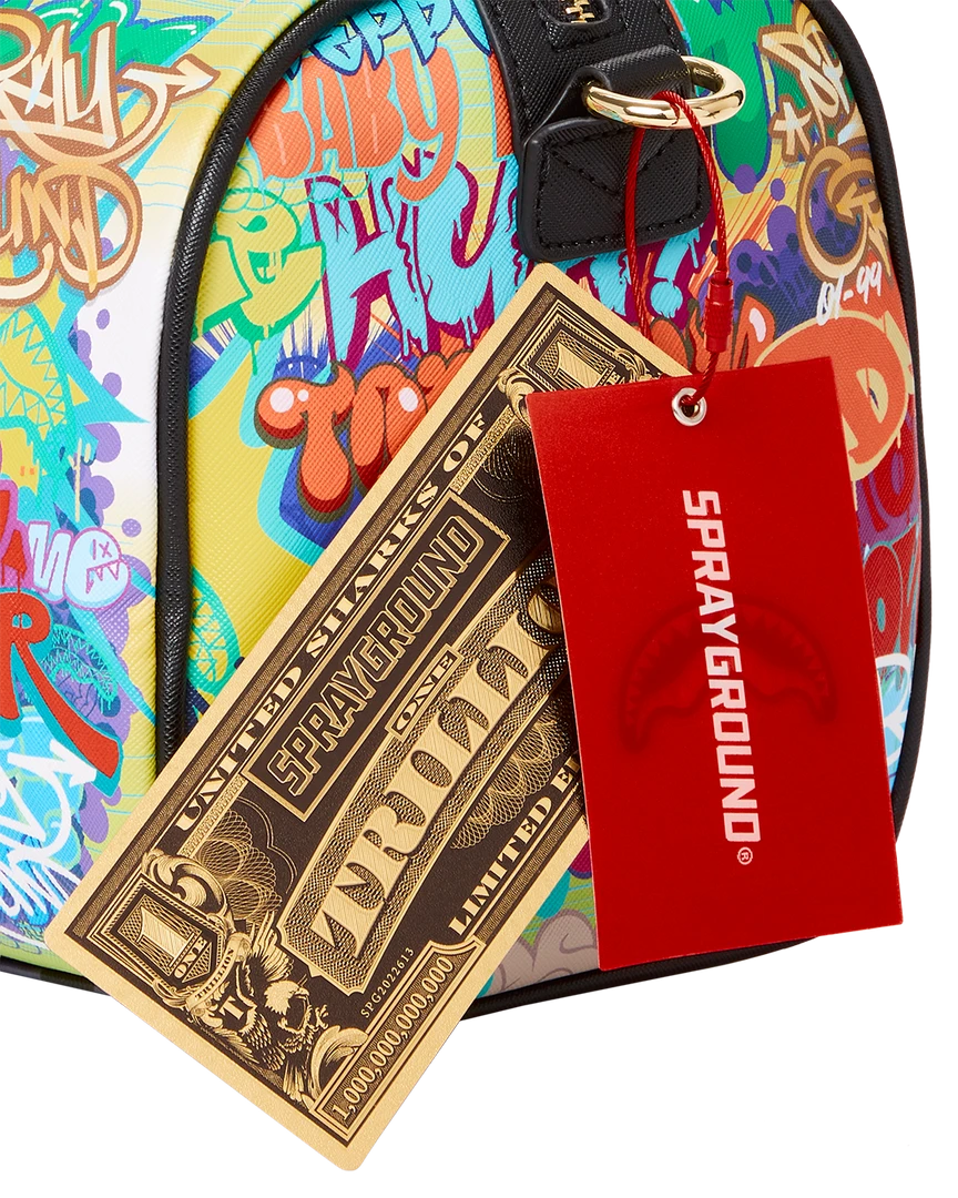 SPRAYGROUND® ASTROMANE SHARKS IN SPACE MINI DUFFLE 13 SPRAYGROUND® ASTROMANE SHARKS IN SPACE MINI DUFFLE