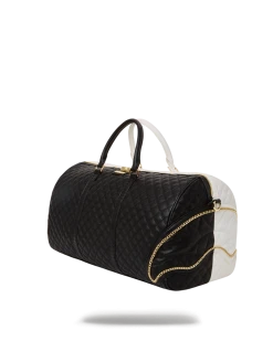 SPRAYGROUND® LEVELED UP SPLIT QUILT SHARK DUFFLE 21 SPRAYGROUND® LEVELED UP SPLIT QUILT SHARK DUFFLE