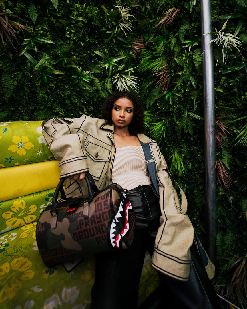 SPRAYGROUND® CAMO INFINITI MINI DUFFLE 6 SPRAYGROUND® CAMO INFINITI MINI DUFFLE