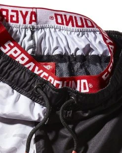SPRAYGROUND® KIDS DAMAGE CONTROL SWIM TRUNKS
