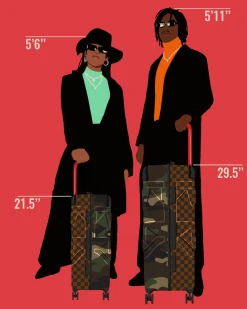 SPRAYGROUND® CARRY-ON LUGGAGE JUNGLE PARIS 2 PC LUGGAGE SET (CARRY-ON & FULL-SIZE) 63 SPRAYGROUND® CARRY-ON LUGGAGE JUNGLE PARIS 2 PC LUGGAGE SET (CARRY-ON & FULL-SIZE)