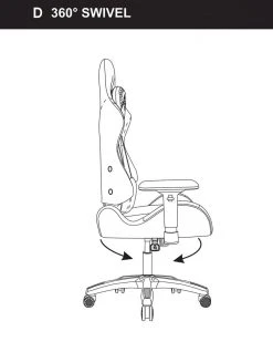 SPRAYGROUND® SG OG GAMING CHAIR (VEGAN LEATHER) SUPER RARE GAMING CHAIRS