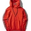 SPRAYGROUND® APPAREL+GEAR NINJA LIGHTWEIGHT VERTICAL SHARK HOODY (RED)