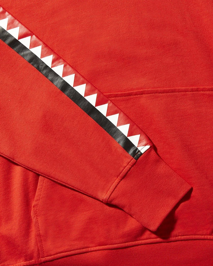 SPRAYGROUND® APPAREL+GEAR NINJA LIGHTWEIGHT VERTICAL SHARK HOODY (RED) 6 SPRAYGROUND® APPAREL+GEAR NINJA LIGHTWEIGHT VERTICAL SHARK HOODY (RED)