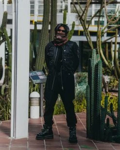 SPRAYGROUND® XTC SHARKS IN PARIS NECK WARMER APPAREL+GEAR