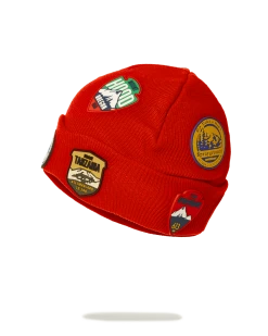 SPRAYGROUND® THE GLOBAL EXPEDITION BEANIE