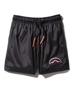 SPRAYGROUND® KIDS LIGHTS OUT SWIM TRUNKS SWIMWEAR