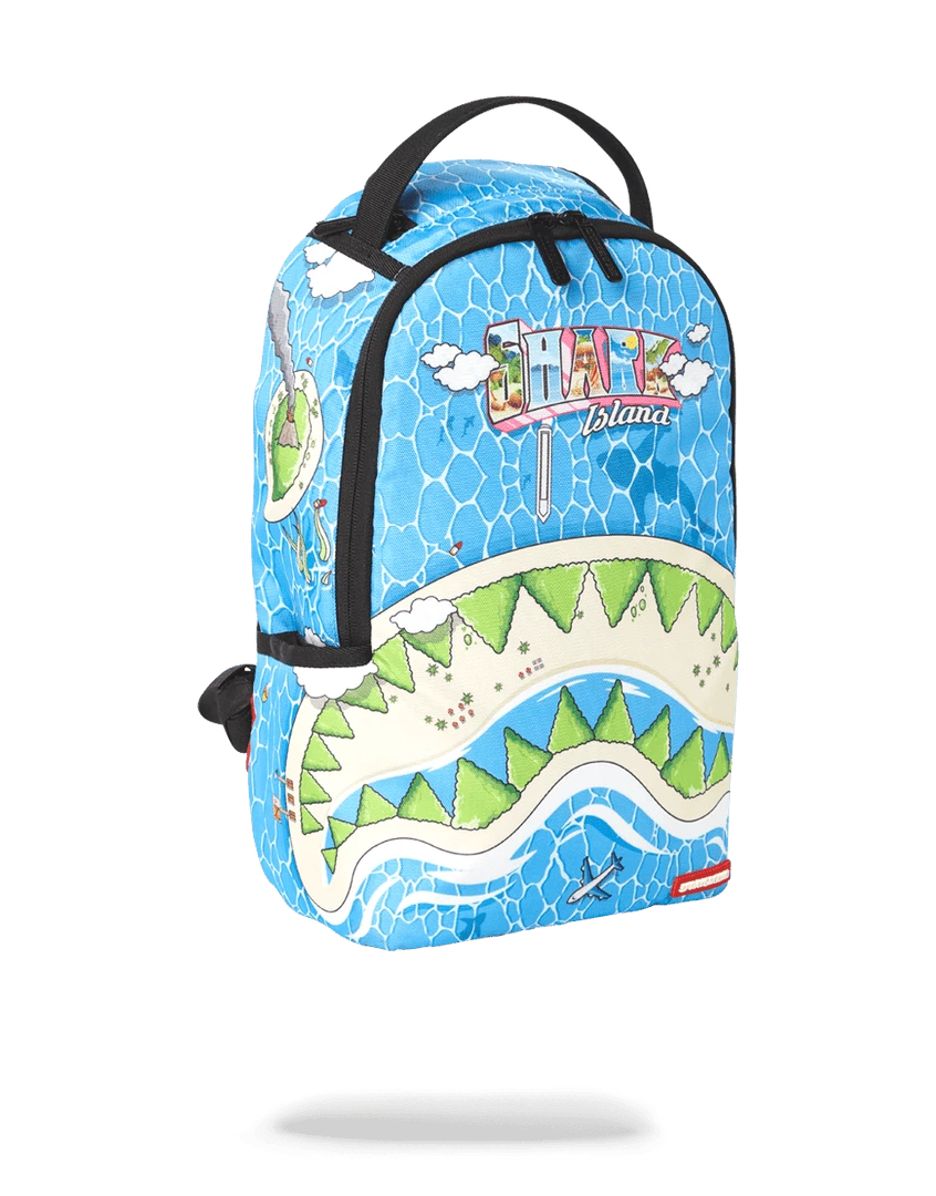 SPRAYGROUND® MINI WELCOME TO SHARK ISLAND BACKPACK BAGS 4 SPRAYGROUND® MINI WELCOME TO SHARK ISLAND BACKPACK BAGS