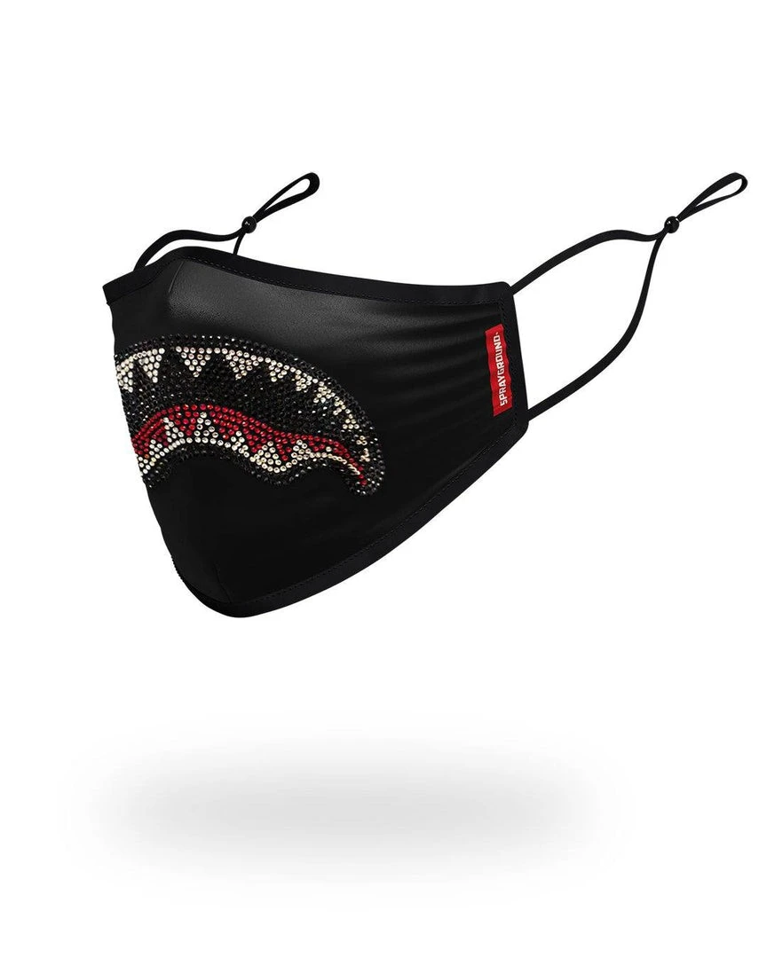 SPRAYGROUND® ADULT TRINITY SHARK FORM FITTING FACE MASK 6 SPRAYGROUND® ADULT TRINITY SHARK FORM FITTING FACE MASK