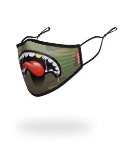 SPRAYGROUND® ADULT LUCID SHARK FORM FITTING FACE MASK