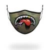 SPRAYGROUND® ADULT LUCID SHARK FORM FITTING FACE MASK