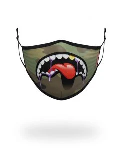 SPRAYGROUND® ADULT LUCID SHARK FORM FITTING FACE MASK