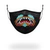 SPRAYGROUND® ADULT DRAGON SHARK FORM FITTING FACE MASK FACE MASKS