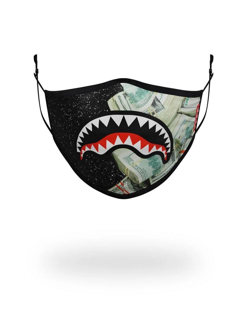 SPRAYGROUND® ADULT PARTY SHARK FORM FITTING FACE MASK FACE MASKS 3 SPRAYGROUND® ADULT PARTY SHARK FORM FITTING FACE MASK FACE MASKS
