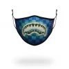 SPRAYGROUND® FACE MASKS KIDS FORM FITTING MASK: SHARK ISLAND 1 SPRAYGROUND® FACE MASKS KIDS FORM FITTING MASK: SHARK ISLAND