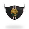 SPRAYGROUND® ADULT SPUCCI LEOPARD FORM FITTING FACE MASK
