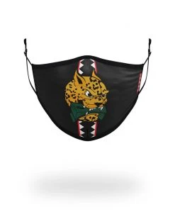 SPRAYGROUND® ADULT SPUCCI LEOPARD FORM FITTING FACE MASK