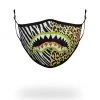 SPRAYGROUND® FACE MASKS ADULT SAFARI SHARK FORM FITTING FACE MASK