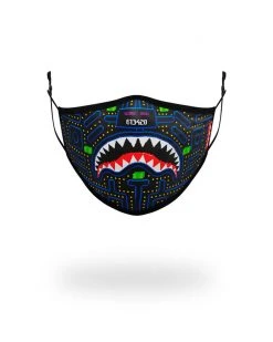 SPRAYGROUND® KIDS FORM FITTING MASK: ARCADE SHARK FACE MASKS