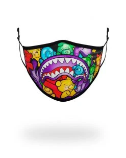 SPRAYGROUND® ADULT GUMMY LIPS FORM FITTING FACE MASK FACE MASKS