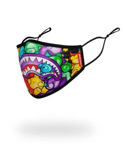 SPRAYGROUND® ADULT GUMMY LIPS FORM FITTING FACE MASK FACE MASKS