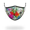 SPRAYGROUND® ADULT FLORAL MONEY FORM FITTING FACE MASK