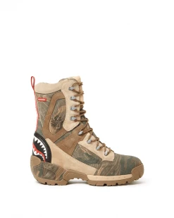 SPRAYGROUND® CAMO TERRAIN FUERZA COBRA PARATROOPER BOOTS - MADE IN COLOMBIA NUMBERED 1/280 PAIRS APPAREL+GEAR