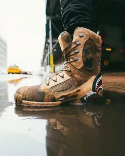 SPRAYGROUND® CAMO TERRAIN FUERZA COBRA PARATROOPER BOOTS - MADE IN COLOMBIA NUMBERED 1/280 PAIRS APPAREL+GEAR