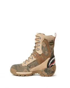 SPRAYGROUND® CAMO TERRAIN FUERZA COBRA PARATROOPER BOOTS - MADE IN COLOMBIA NUMBERED 1/280 PAIRS APPAREL+GEAR