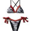 SPRAYGROUND® SCRIBBLE BIKINI SWIMWEAR