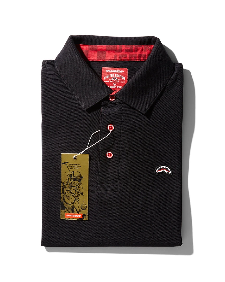 SPRAYGROUND® INFINITY RED PIMA COTTON MADE IN PERU POLO 27 SPRAYGROUND® INFINITY RED PIMA COTTON MADE IN PERU POLO