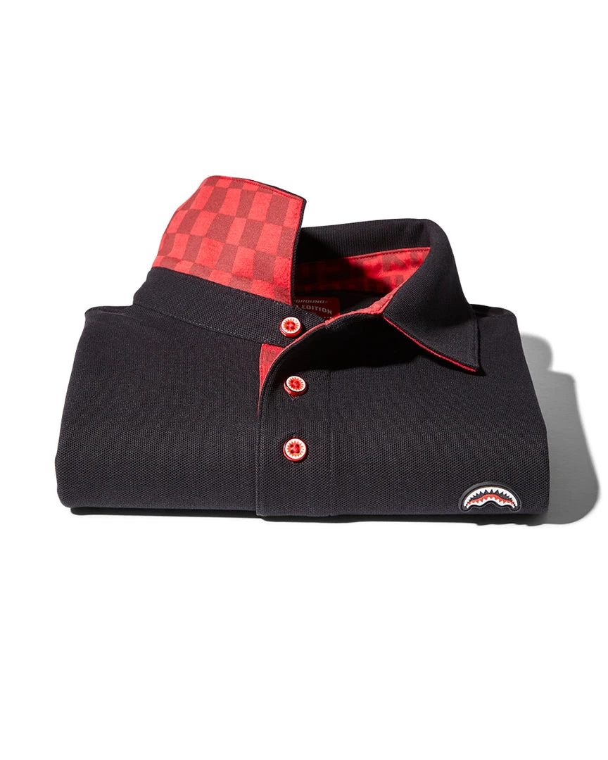 SPRAYGROUND® INFINITY RED PIMA COTTON MADE IN PERU POLO 31 SPRAYGROUND® INFINITY RED PIMA COTTON MADE IN PERU POLO