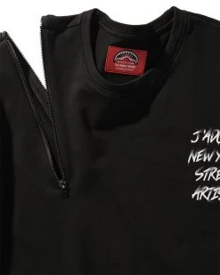 SPRAYGROUND® APPAREL+GEAR ARTIST FOR LIFE CREWNECK ZIP