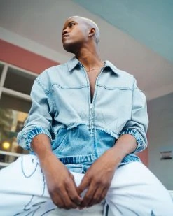 SPRAYGROUND® APPAREL+GEAR SHADOW DENIM JACKET