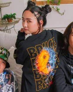 SPRAYGROUND® APPAREL+GEAR BRUCE LEE FIRE WATER CREW