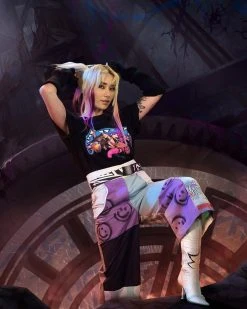 SPRAYGROUND® LEAGUE OF LEGENDS JINX SHARKMOUTH T-SHIRT