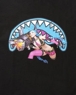 SPRAYGROUND® LEAGUE OF LEGENDS JINX SHARKMOUTH T-SHIRT