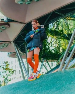 SPRAYGROUND® COZY FUR NECK PUFFER JACKET APPAREL+GEAR