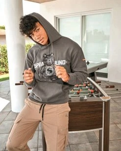 SPRAYGROUND® MONEY CHILLER HOODY (GRAY)