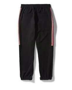 SPRAYGROUND® APPAREL+GEAR VERTICAL RED MIDWAY JOGGER SWEATPANTS