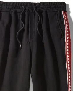 SPRAYGROUND® APPAREL+GEAR VERTICAL RED MIDWAY JOGGER SWEATPANTS