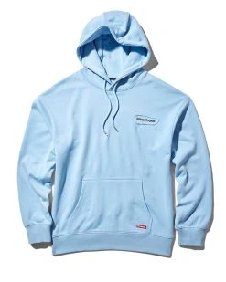 SPRAYGROUND® RIPPED MONEY BEAR HOODY (LT BLUE) APPAREL+GEAR