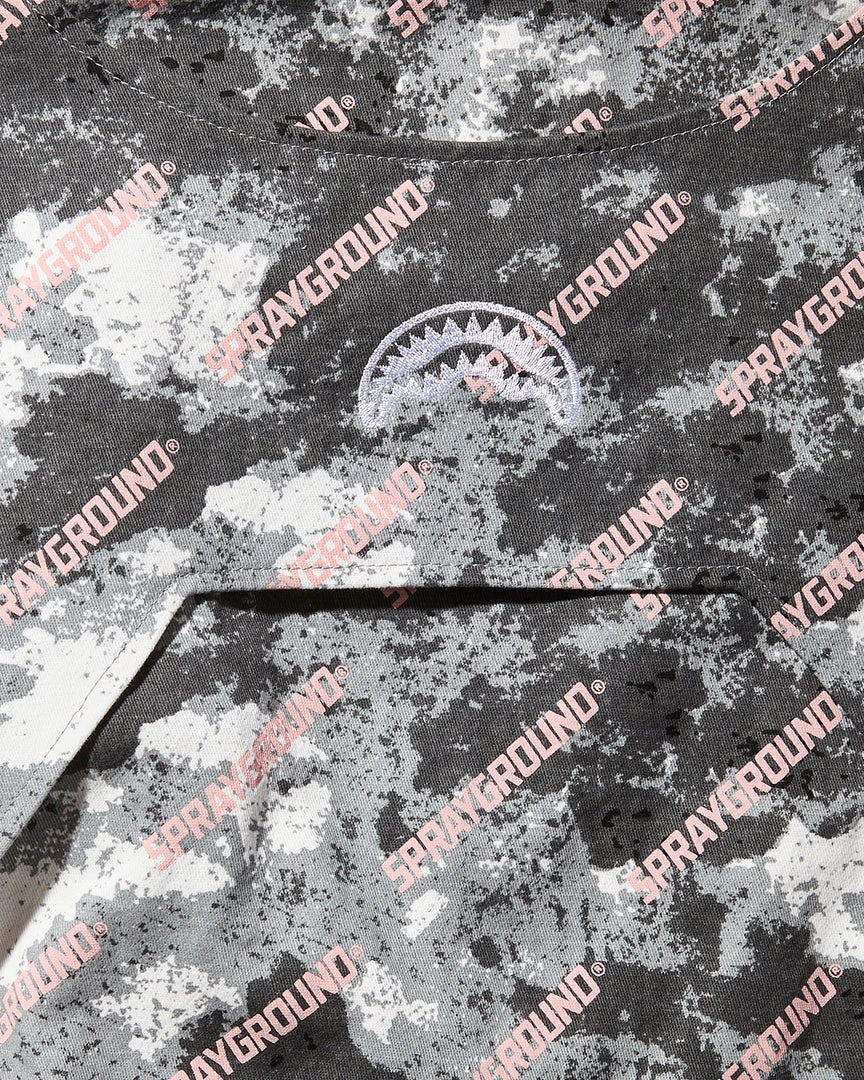 SPRAYGROUND® DOUBLE YOKE SNAP FRONT JACKET (GREY) 5 SPRAYGROUND® DOUBLE YOKE SNAP FRONT JACKET (GREY)